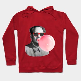 MAO ZEDONG with pink bubble gum Hoodie